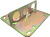 ENGINE LIFT PLATE, Ease engine swaps with the Allstar Engine Lift Plate. Bolts to manifold in place of carburetor. Gold anodized plate fits standard Holley 4150/4160 and 4500 Dominator, Rochester Quadrajet, Carter, Motorcraft, Edelbrock, Edelbrock Q-Jet a
