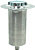 OIL TANK, REMOTE GEAR, Aluminum Fill Tank has a -10 AN outlet and recessed mounting flange to allow flush-mounting on rear deck.