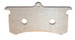 PAD SPACER,SUPERLITE, .25
