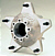 STARLITE RACING HUBS FOR WIDE 5, COARSE. HIGH STRENGTH AIRCRAFT ALUMINUM ALLOY IS PERMANENT MOLD CAST TO EXACTING TOLERANCES AND PRECISION MACHINED TO ASSURE CONSISTENT STRENGTH AND DURABILITY. THE INNOVATIVE HOLLOW CORE DESIGN HAS BEEN REFINED AND RACE P