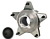 HUB,STARLITE FRONT WITH SNAP CAP STANDARD OFFSET, 5/8